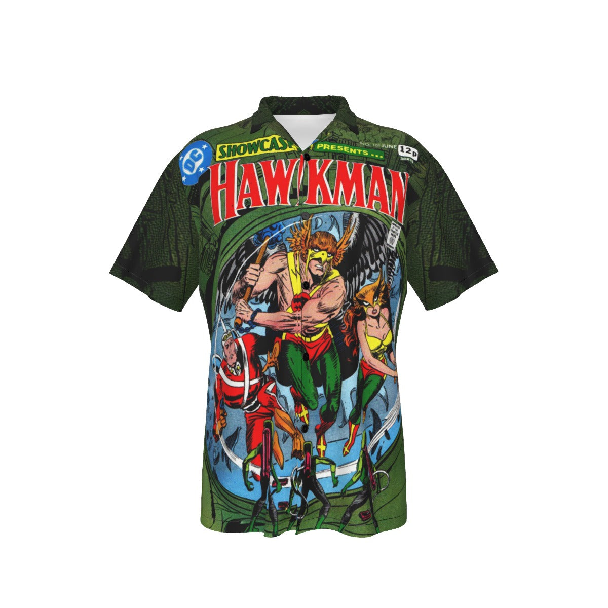 SHOWCASE 101 ALL OVER PRINT SHIRT AND TANK TOP - HAWKMAN HAWKGIRL ADAM STRANGE
