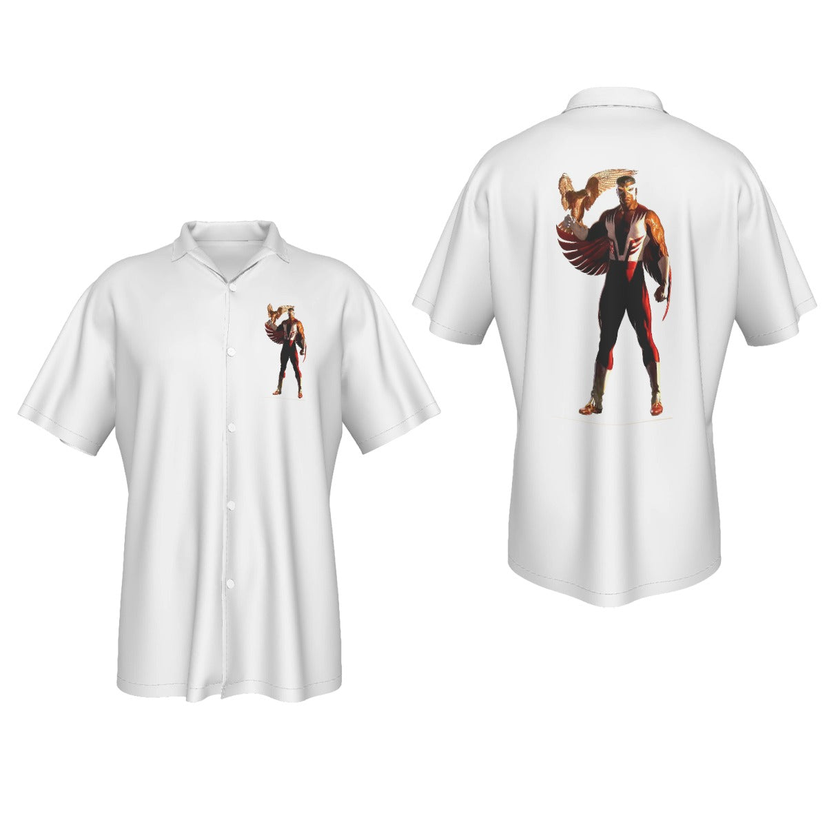 IRON FIST PIN UP ALL OVER PRINT SHIRT AND TANK TOP- ALEX ROSS ART