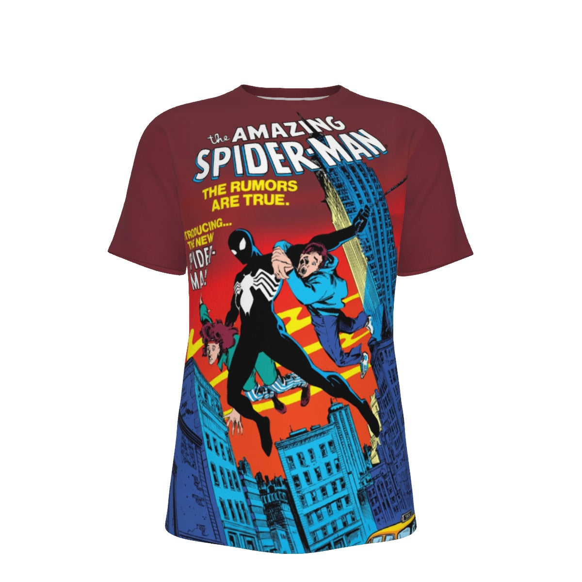 SPIDERMAN 252 All Over Print Shirt & Tank Top - FIRST BLACK COSTUME