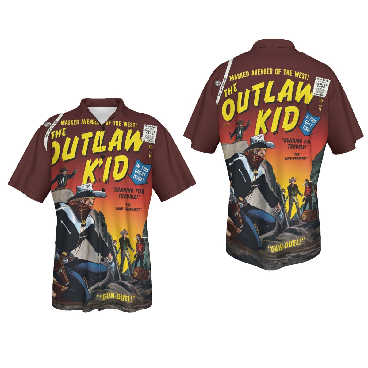 OUTLAW KID 14 All Over Print Shirt & Tank Top