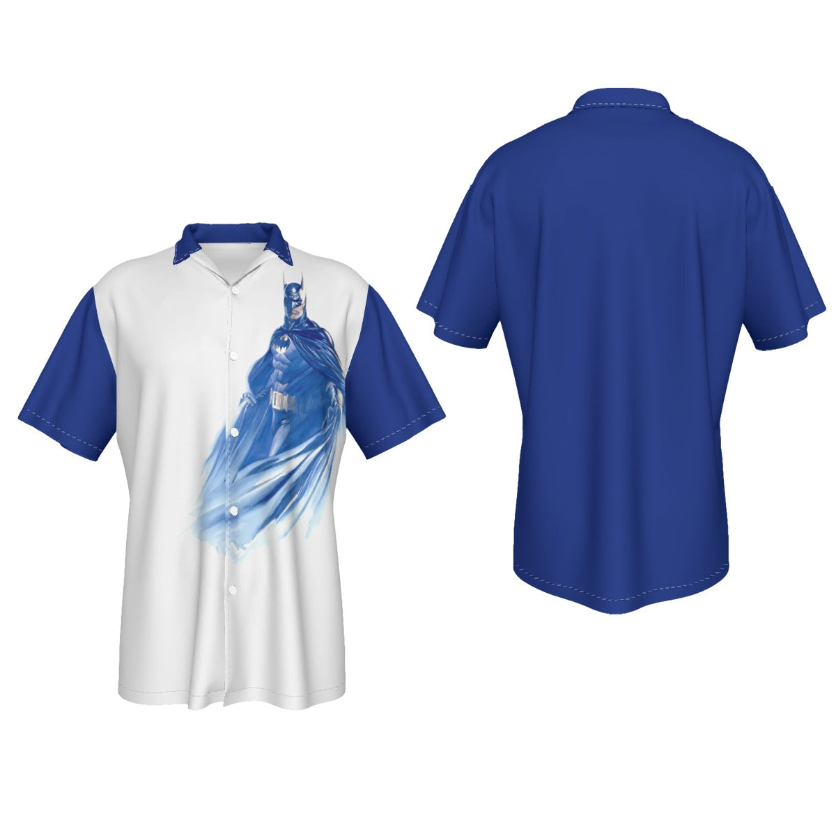 BATMAN BLUE All Over Print Shirt & Tank Top -ALEX ROSS ART