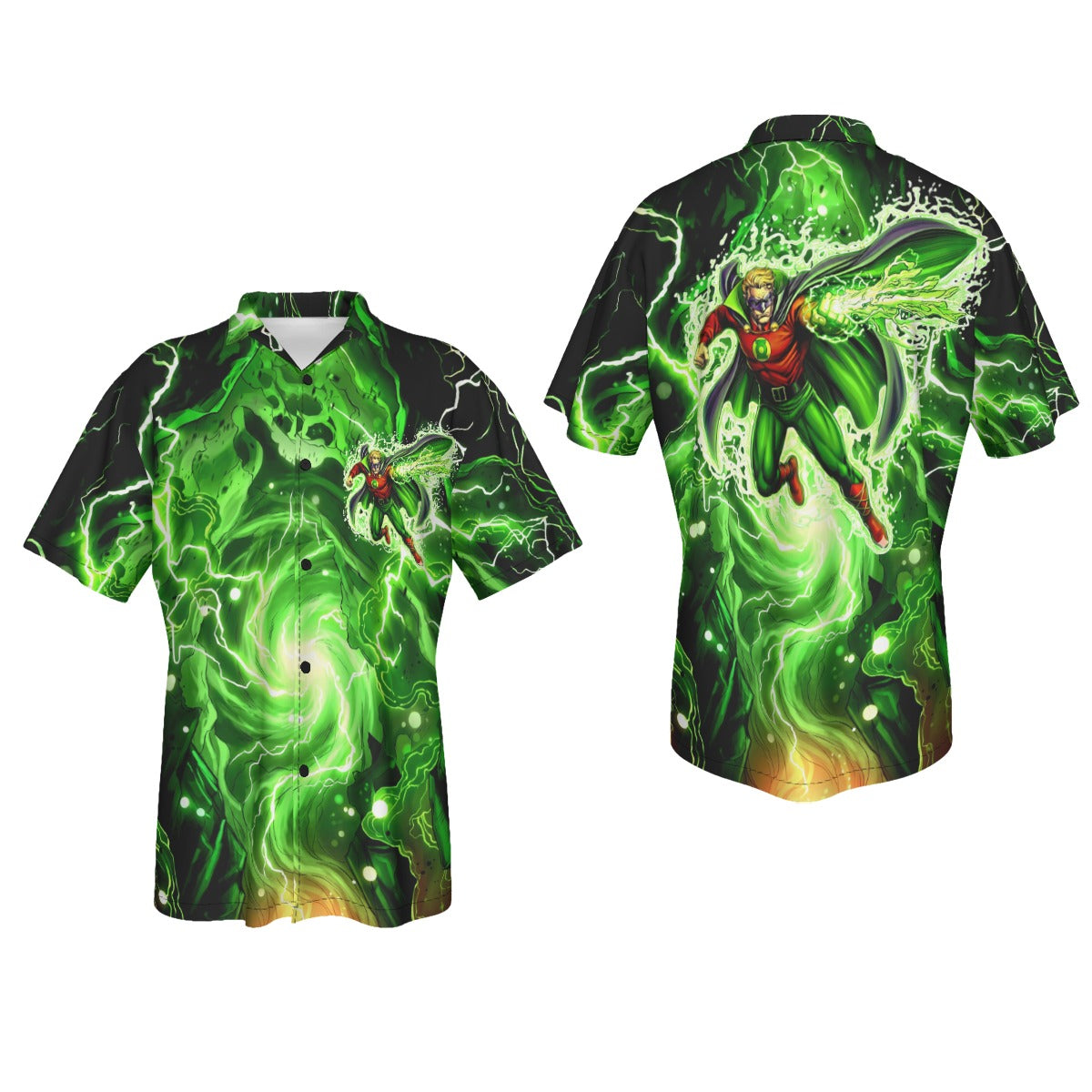 ALAN SCOTT GO -GREEN LANTERN #6 All Over Print Shirt & Tank Top - ORIGINAL ART BY EKA