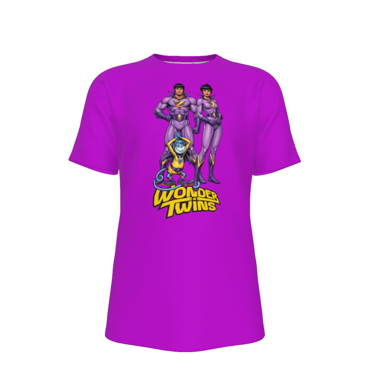 WONDER TWINS GO Over Print Shirt & Tank Top - ORIGINAL ART BY EKA