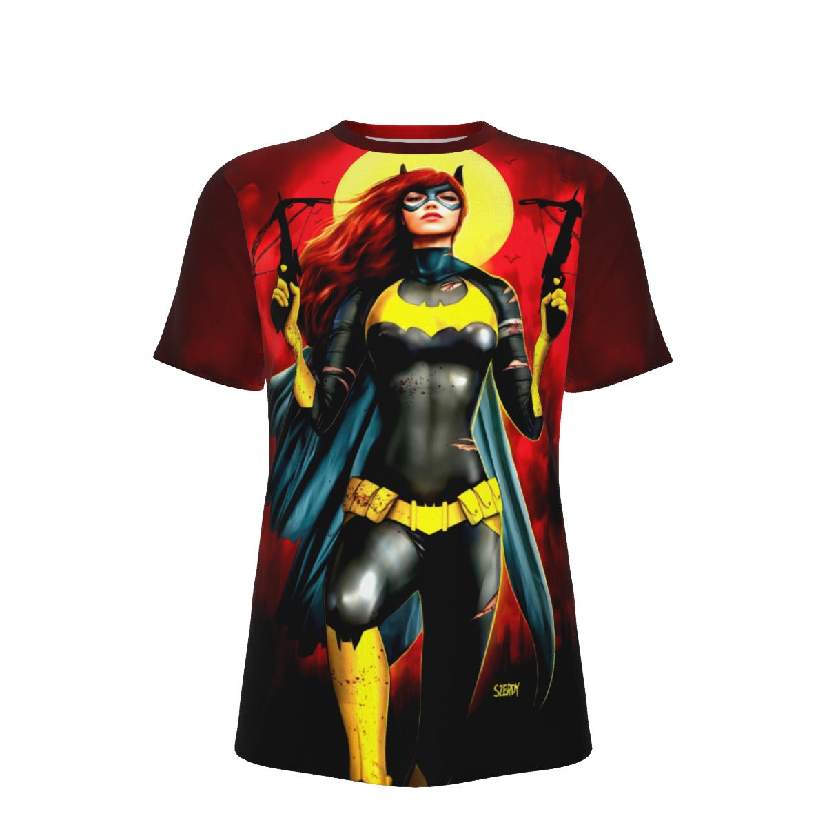 BATGIRL DC VS VAMPIRES HARDCOVER OVER PRINT SHIRT AND TANK TOP