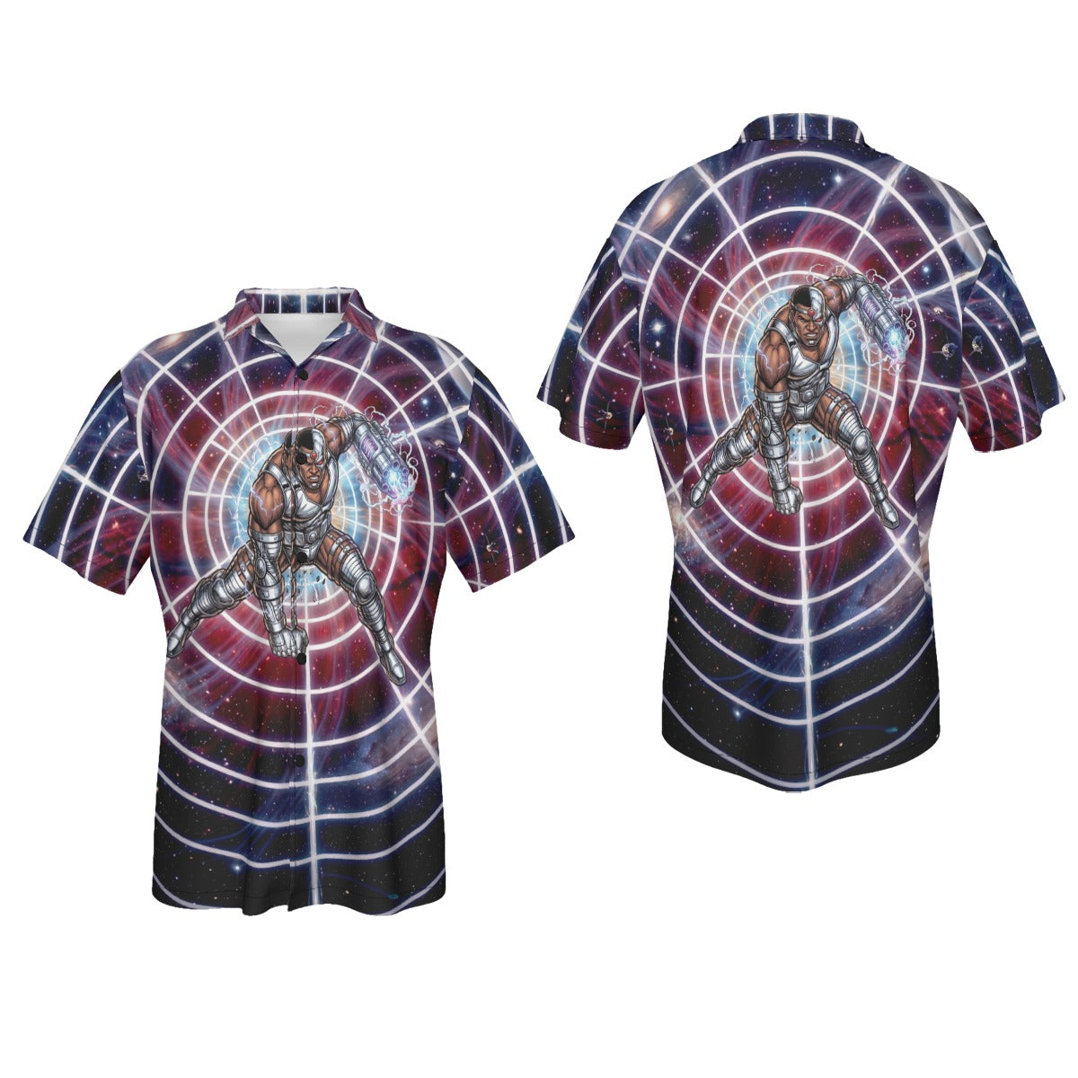 CYBORG GO All Over Print Shirt & Tank Top-ORIGINAL ART BY EKA