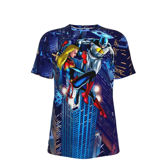 CAPTAIN MARVEL VS CAPTAIN MARVEL ALL OVER PRINT SHIRT AND TANK TOP