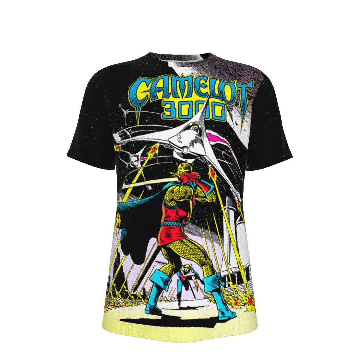 CAMELOT 3000 #4 ALL OVER PRINT SHIRT AND TANK TOP