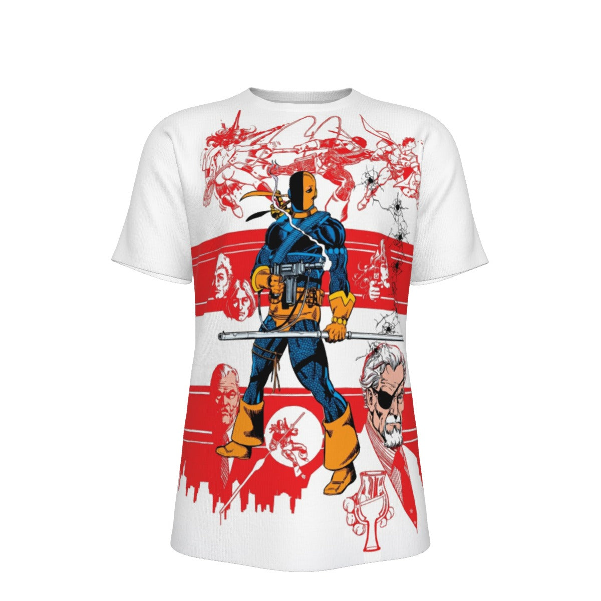 DEATHSTROKE THE TERMINATOR (WHOS WHO) All Over Print Shirt & Tank Top - GEORGE PEREZ ART