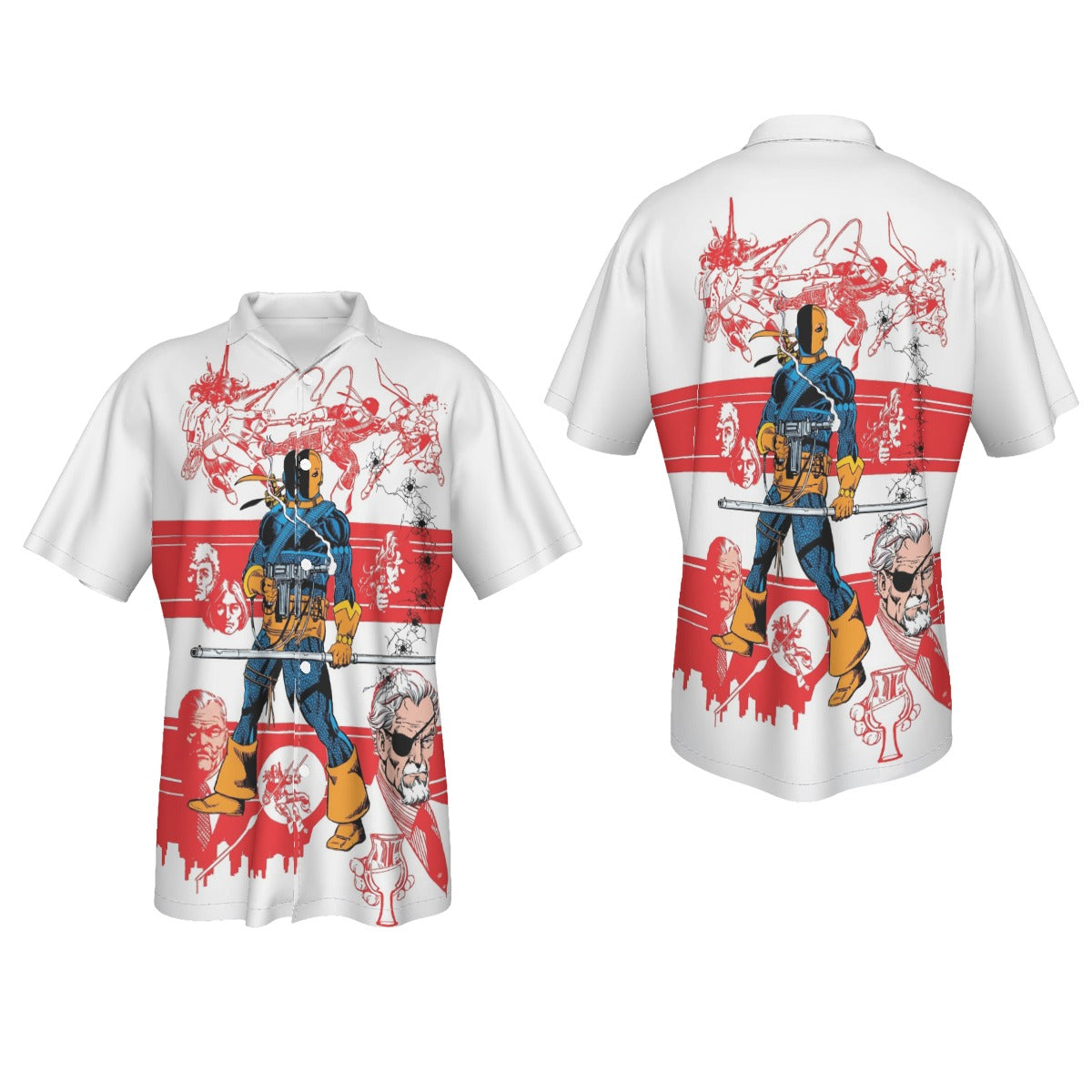 DEATHSTROKE THE TERMINATOR (WHOS WHO) All Over Print Shirt & Tank Top - GEORGE PEREZ ART