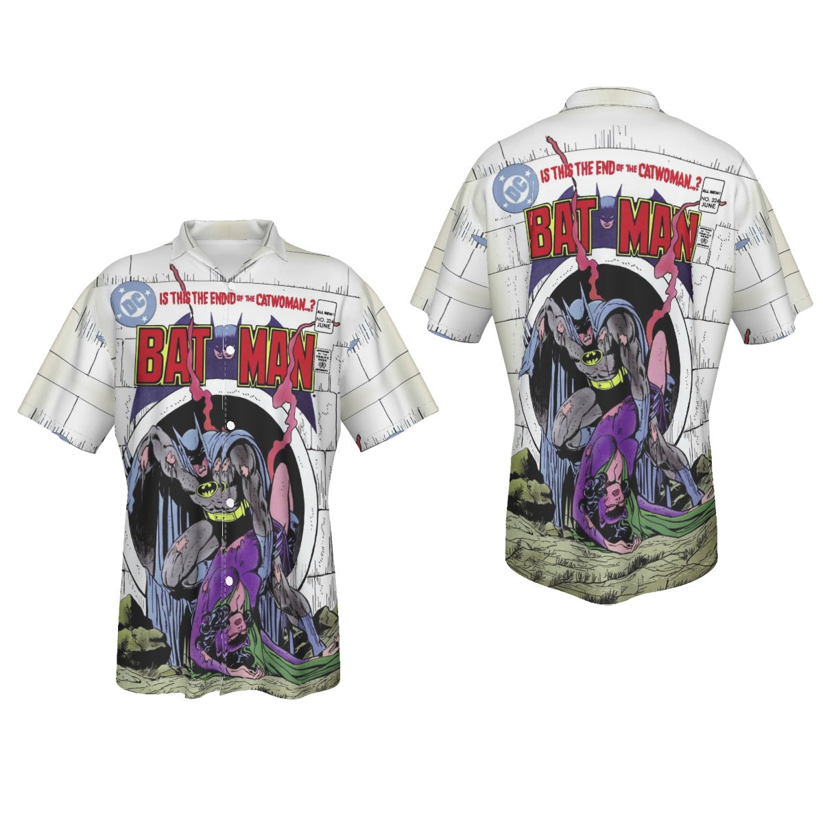 BATMAN 324 Over Print Shirt & Tank Top