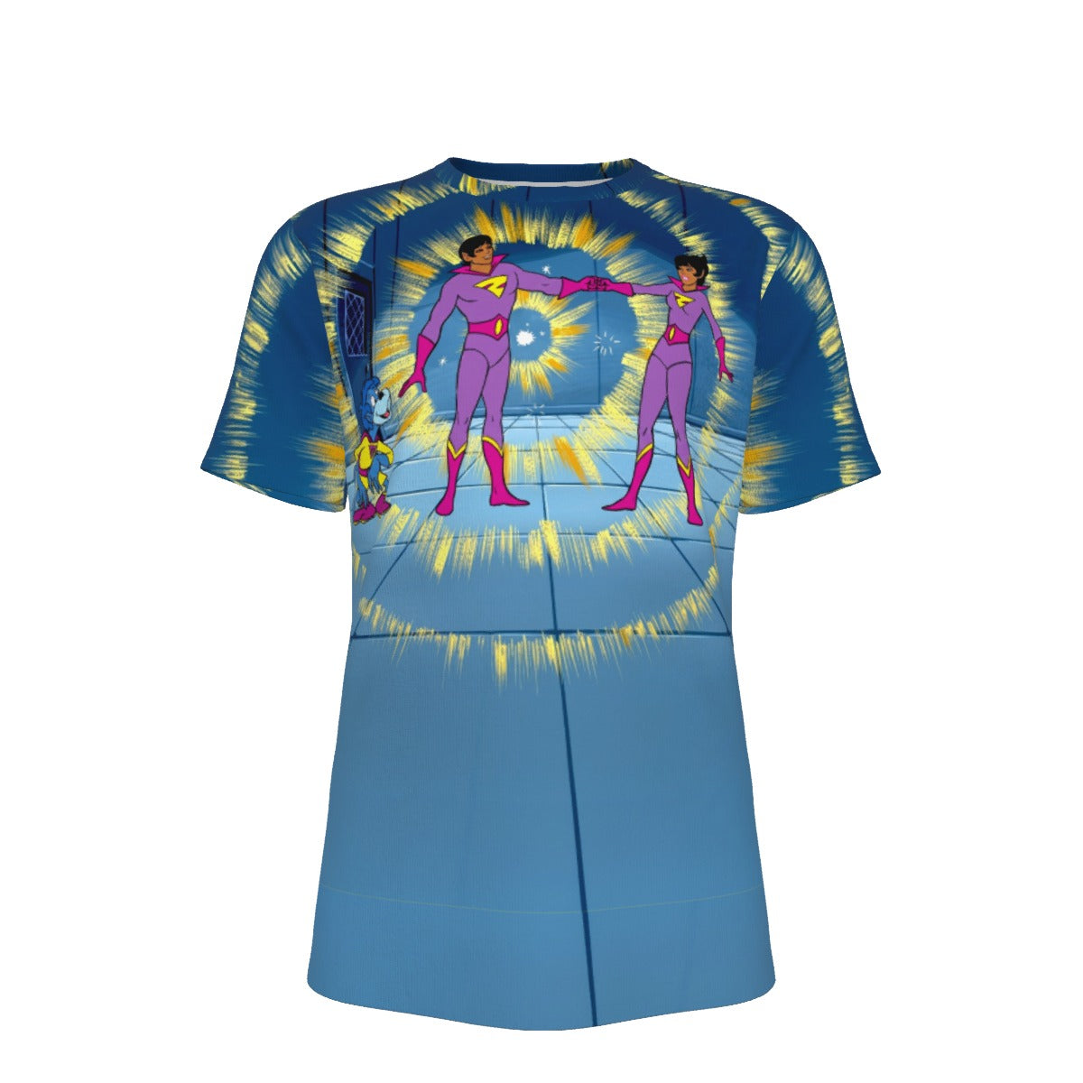 WONDER TWINS TV All Over Print Shirt & Tank Top
