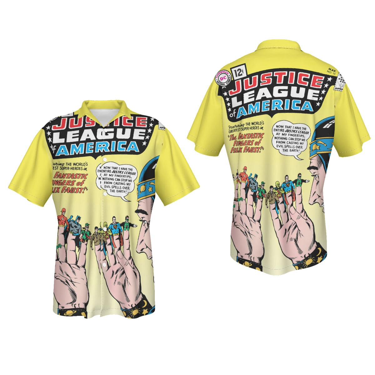 JLA 10 ALL OVER PRINT SHIRT AND TANK