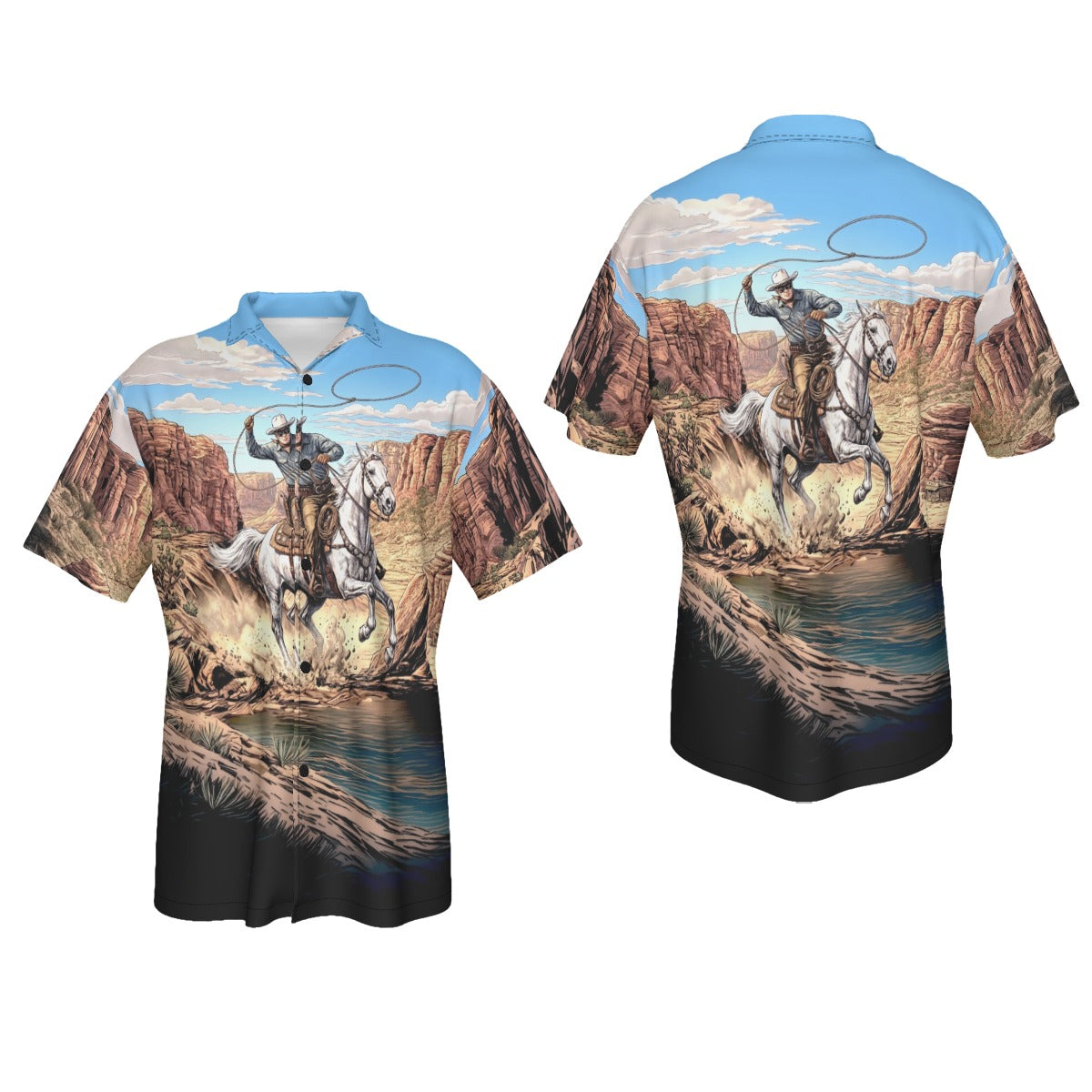 LONE RANGER GO VAR All Over Print Shirt & Tank Top - ORIGINAL ART BY EKA