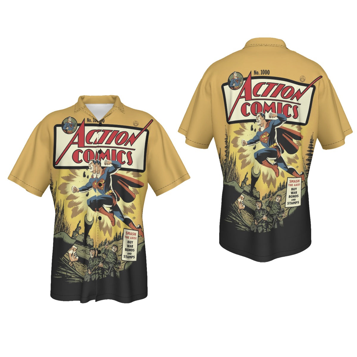 ACTION 1000 All Over Print Shirt & Tank Top - CHO ART