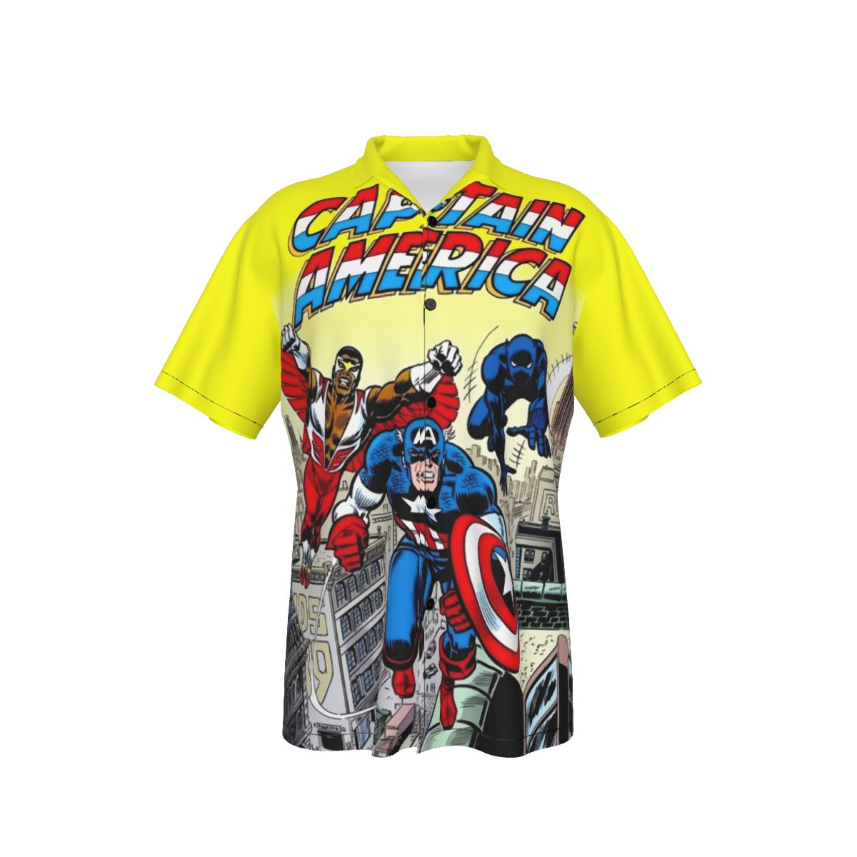 CAPTAIN AMERICA FALCON COLLECTION  ALL OVER PRINT SHIRT AND TANK TOP