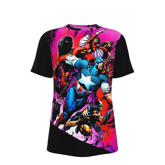 THE NEW AVENGERS PINUP BY FINCH  ALL OVER PRINT SHIRT AND TANK TOP