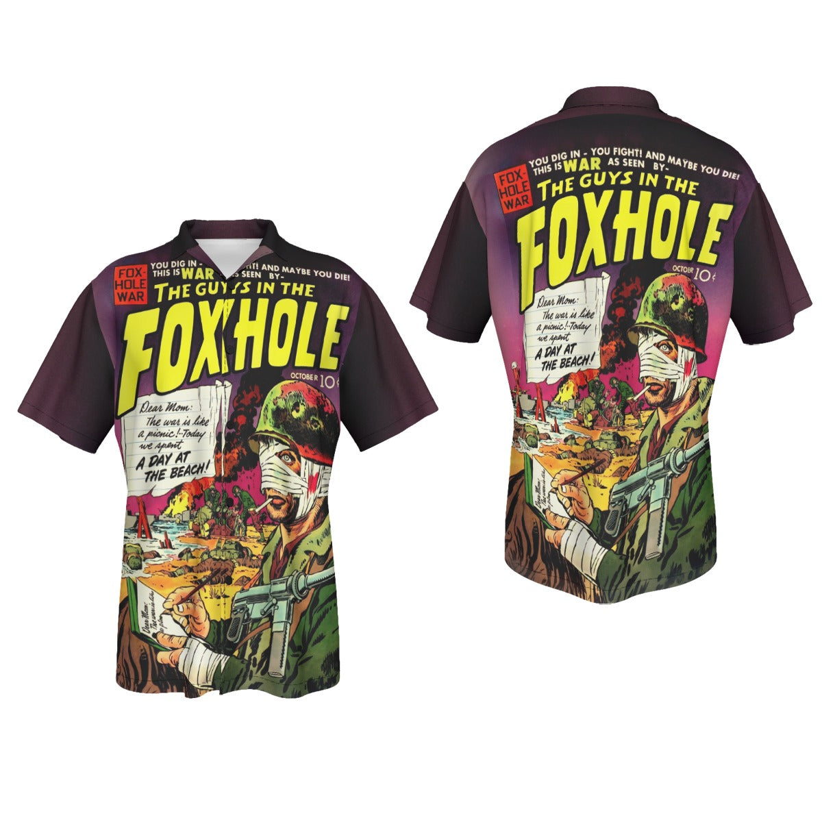 THE GUY IN THE FOXHOLE 1 All Over Print Shirt & Tank Top