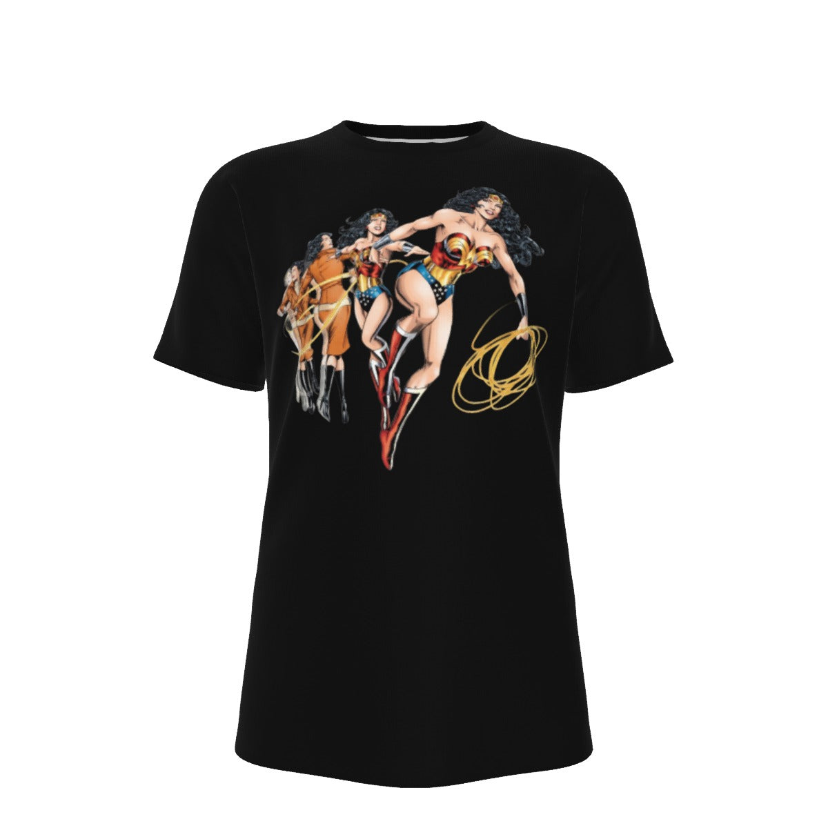 WONDER WOMAN SPIN All Over Print Shirt & Tank Top - PHIL JIMENEZ