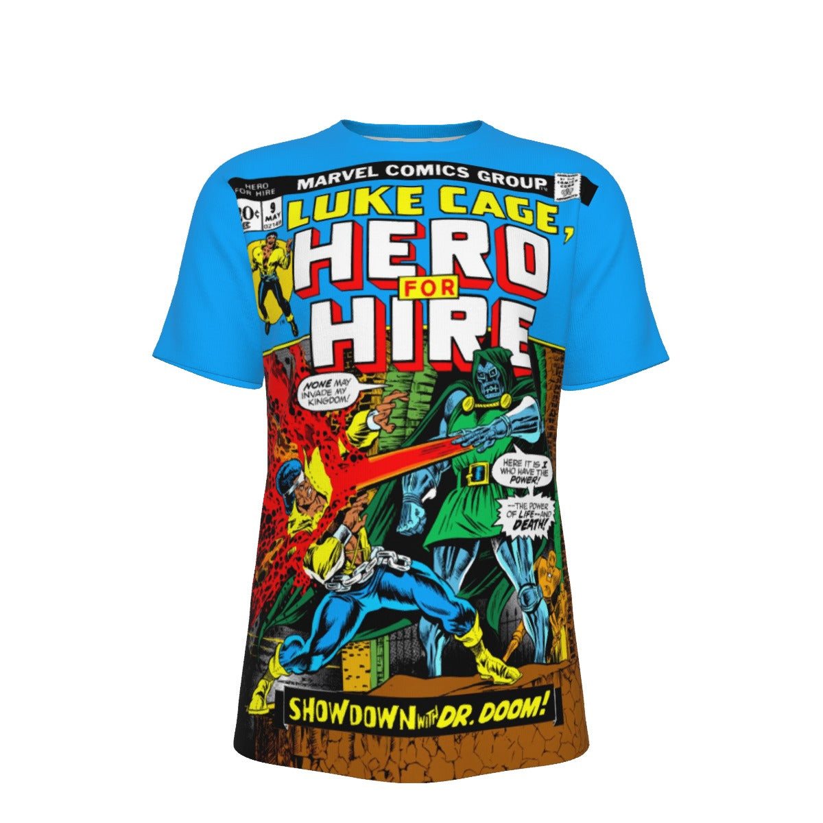 LUKE CAGE POWERMAN 19  Over Print Shirt & Tank Top
