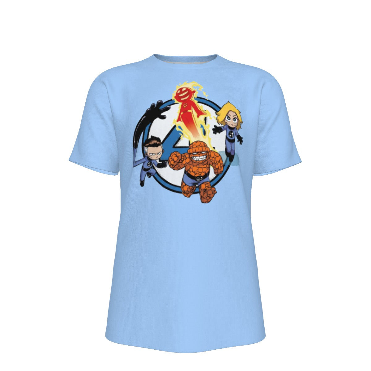 FANTASTIC FOUR PIN UP All Over Print Shirt & Tank Top  - SKOTTIE YOUNG ART