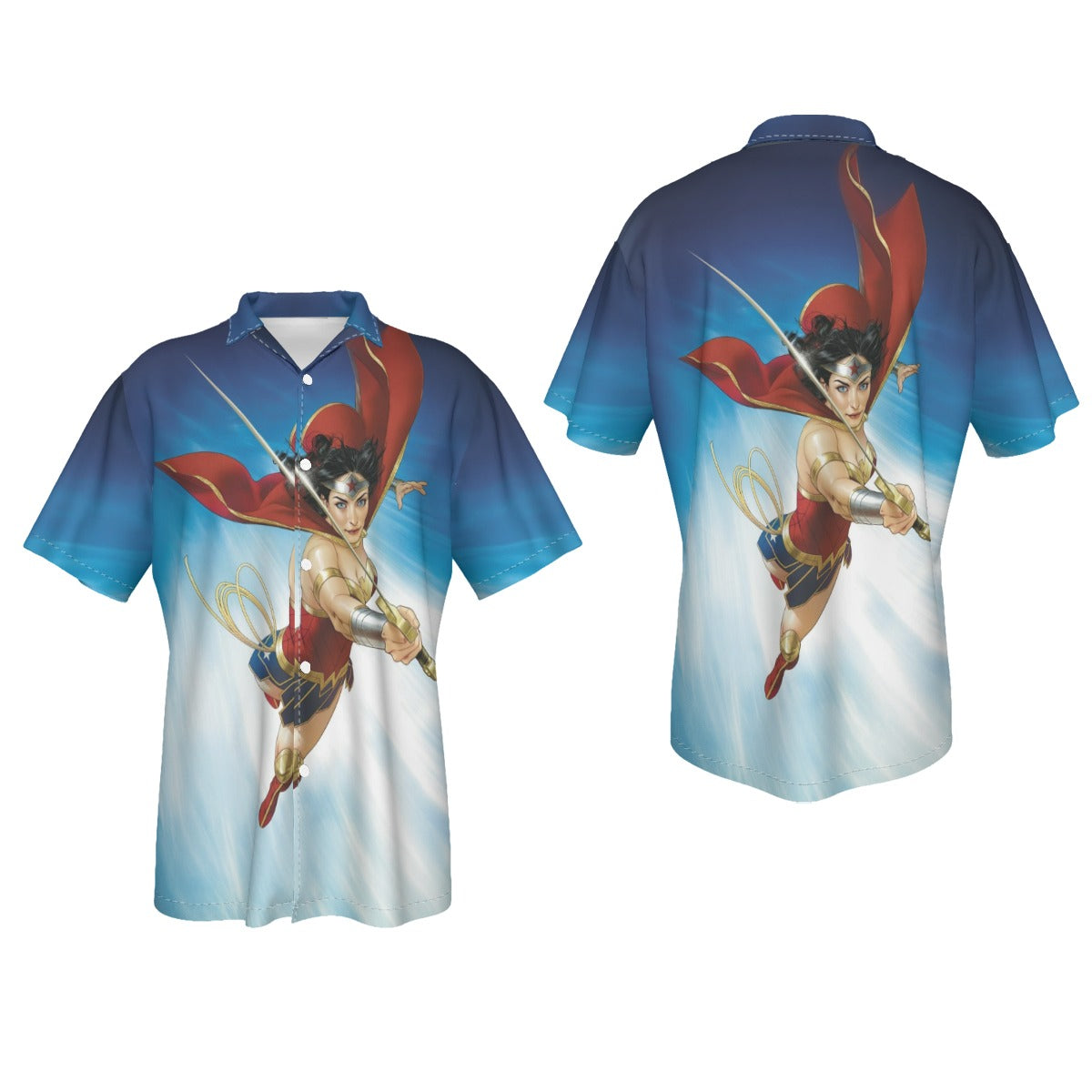 WONDER WOMAN 762 All Over Print Shirt & Tank Top