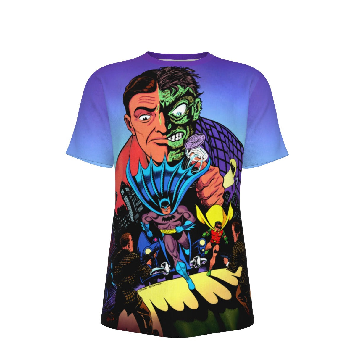 TWO FACE STRIKE TWICE 1 ALL OVER PRINT SHIRT AND TANK TOP