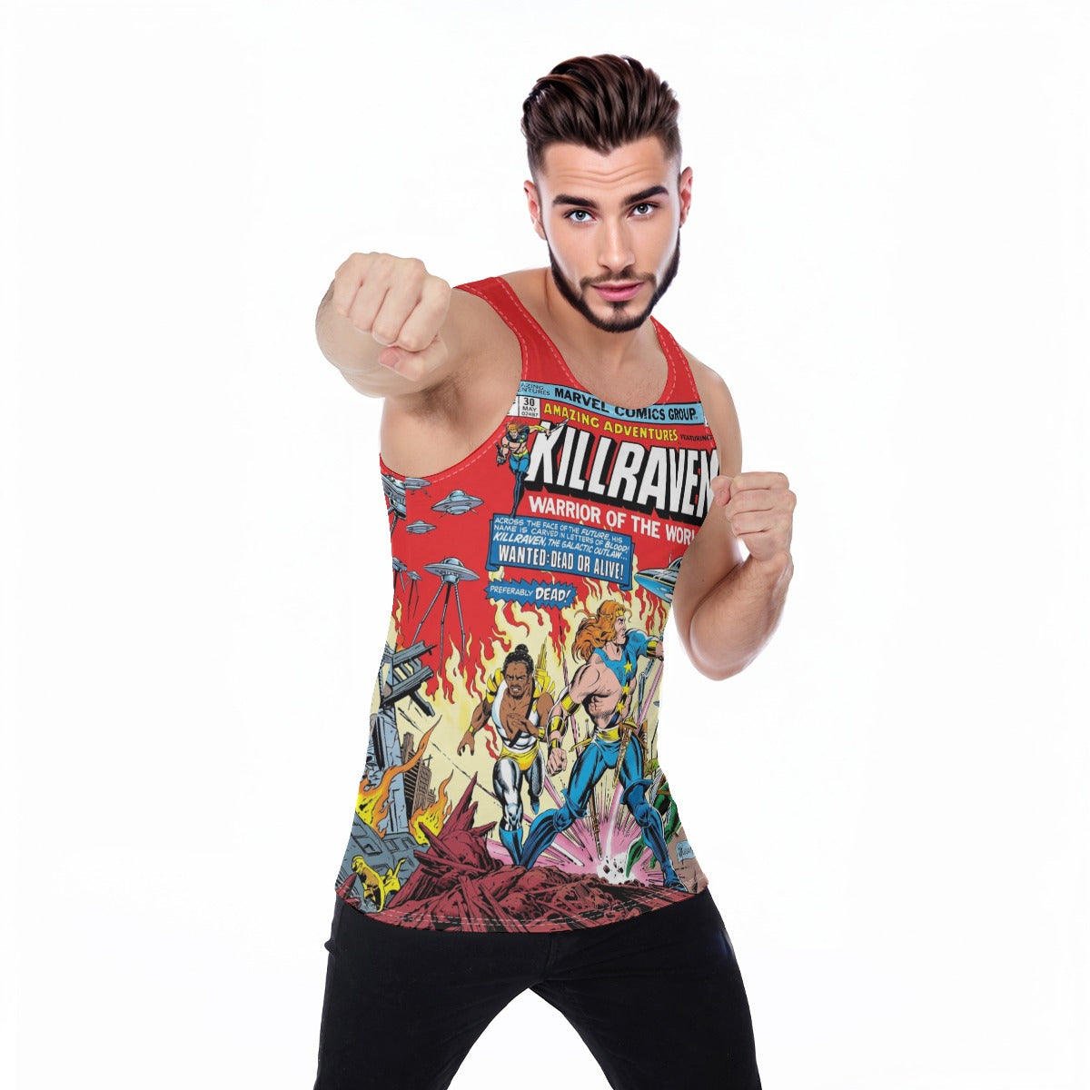 AMAZING ADVENTURES 30 All Over Print Shirt &amp; Tank Top -KILLRAVEN