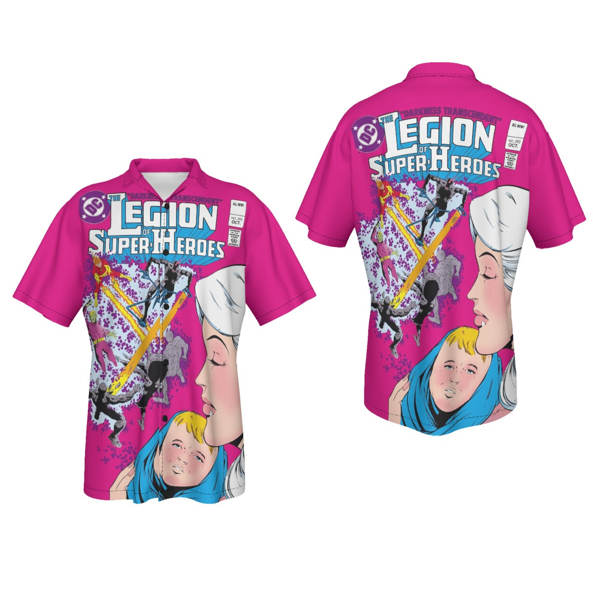 LEGION OF SUPERHEROES 292  All Over Print Shirt & Tank Top -THE GREAT DARKNESS SAGA