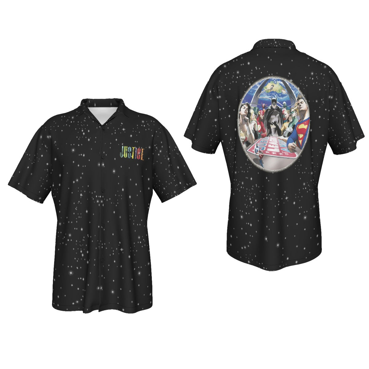 JLA CIRCLE All Over Print Shirt & Tank Top - ALEX ROSS ART