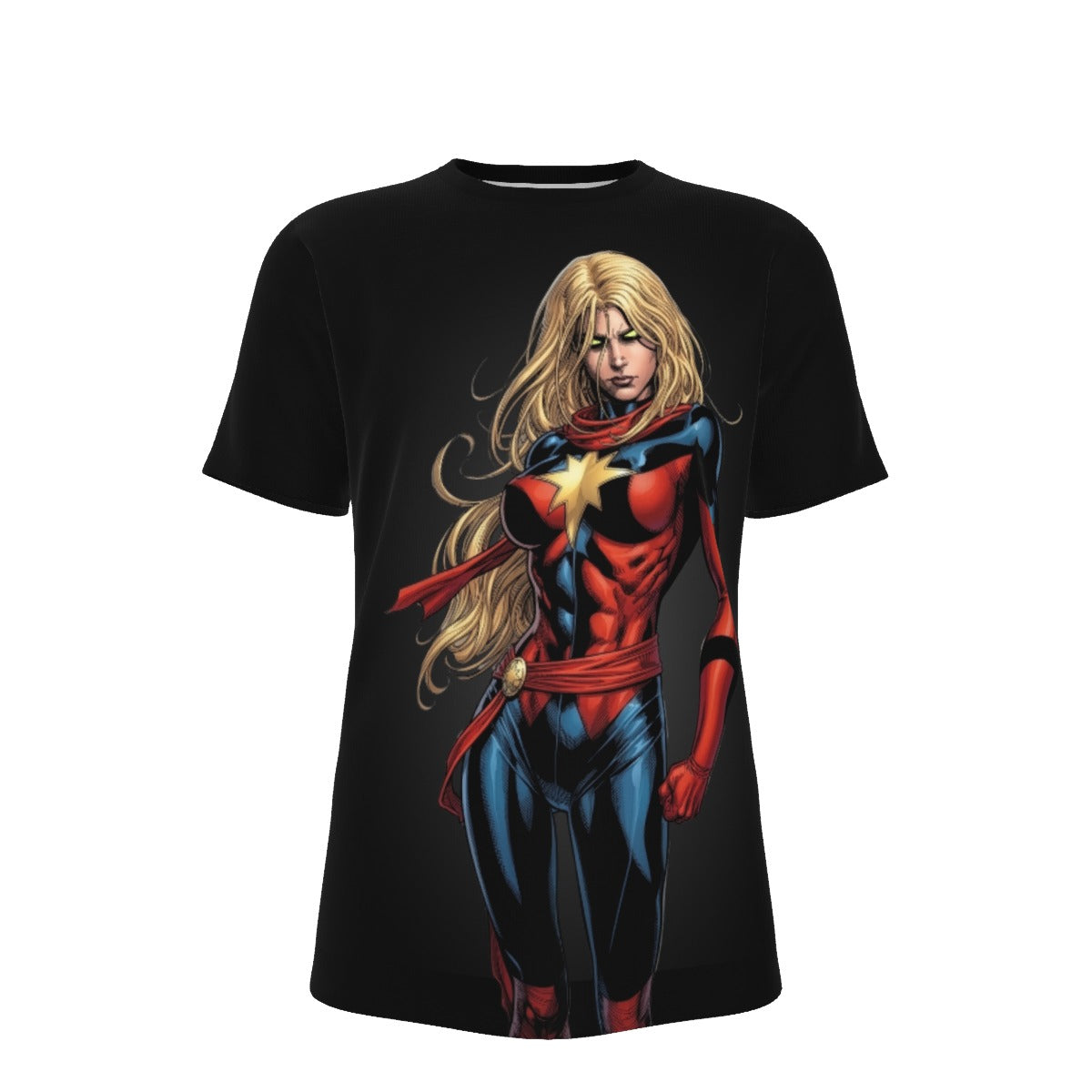 MS MARVEL "GO" All Over Print Shirt & Tank Top -ORIGINAL ART