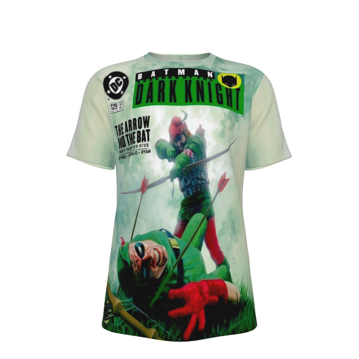 LEGEND OF THE DARK KNIGHT ALL OVER PRINT SHIRT AND TANK TOP -GREEN ARROW