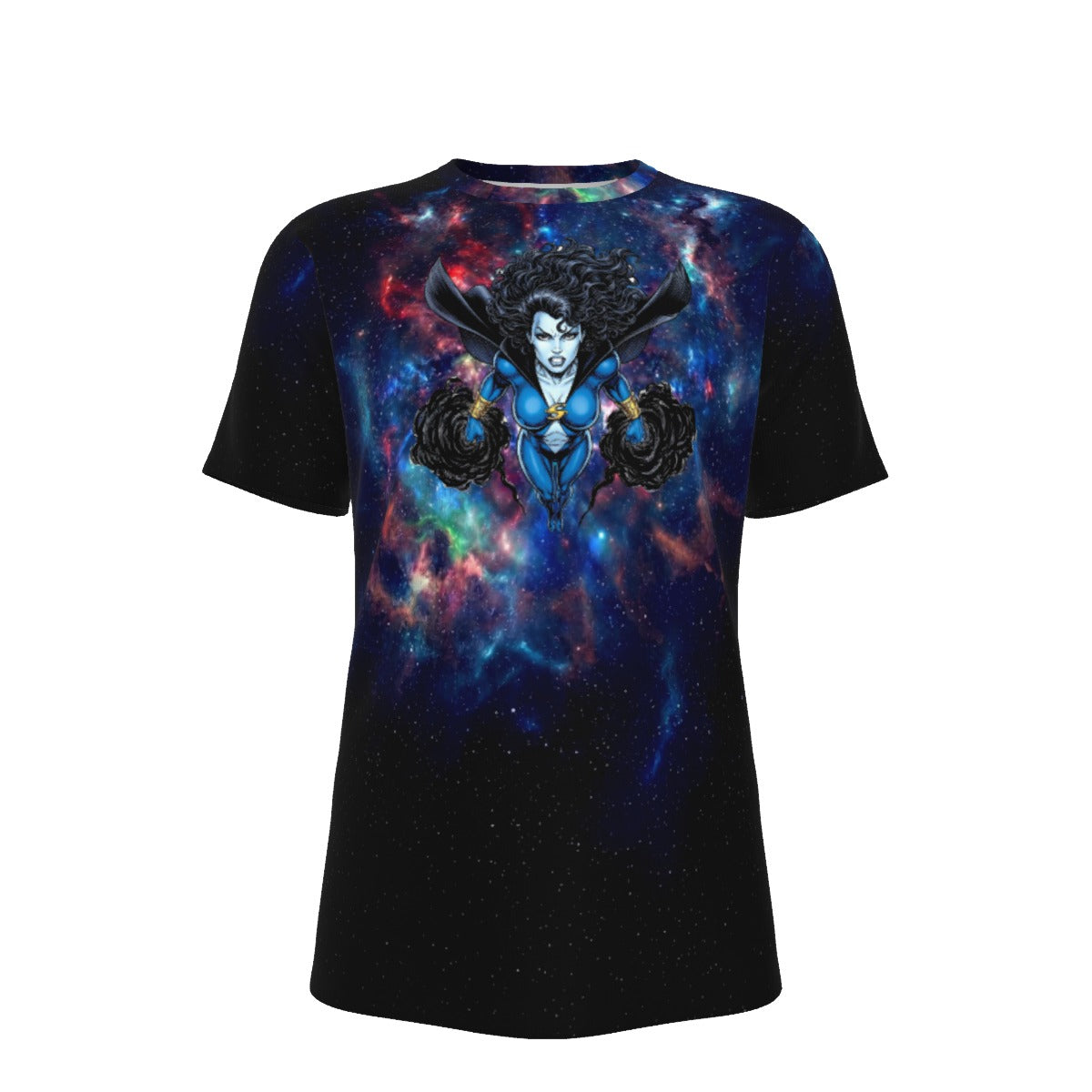 SHADOW LASS RUSH All Over Print Shirt & Tank Top - ORIGINAL ART BY EKA