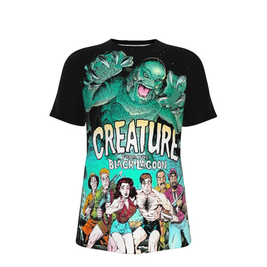 CREATURE FROM THE BLACK LAGOON ALL OVER PRINT SHIRT AND TANK TOP-ARTHUR ADAMS ART
