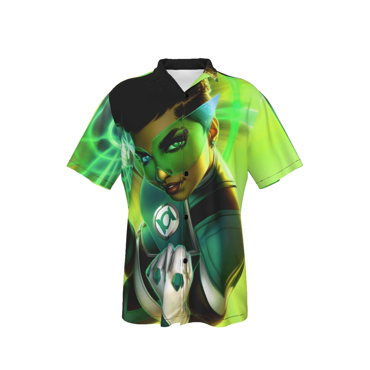 GREEN LANTERN  FAR SECTOR All Over Print Shirt & Tank Top - SOJOURNER JO - WARREN LOUW ART