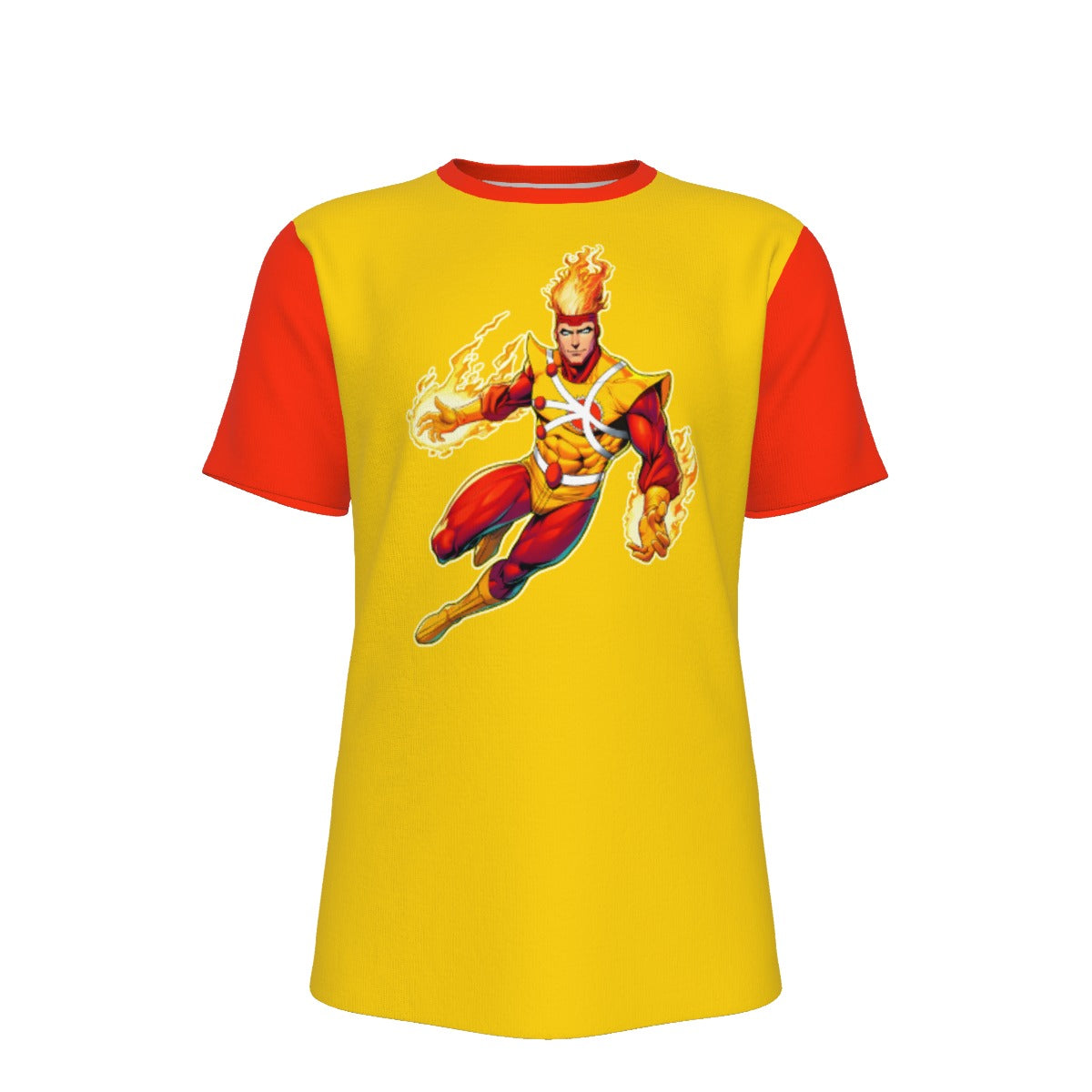 FIRESTORM READY OVER PRINT SHIRT AND TANK TOP - ORIGINAL ART