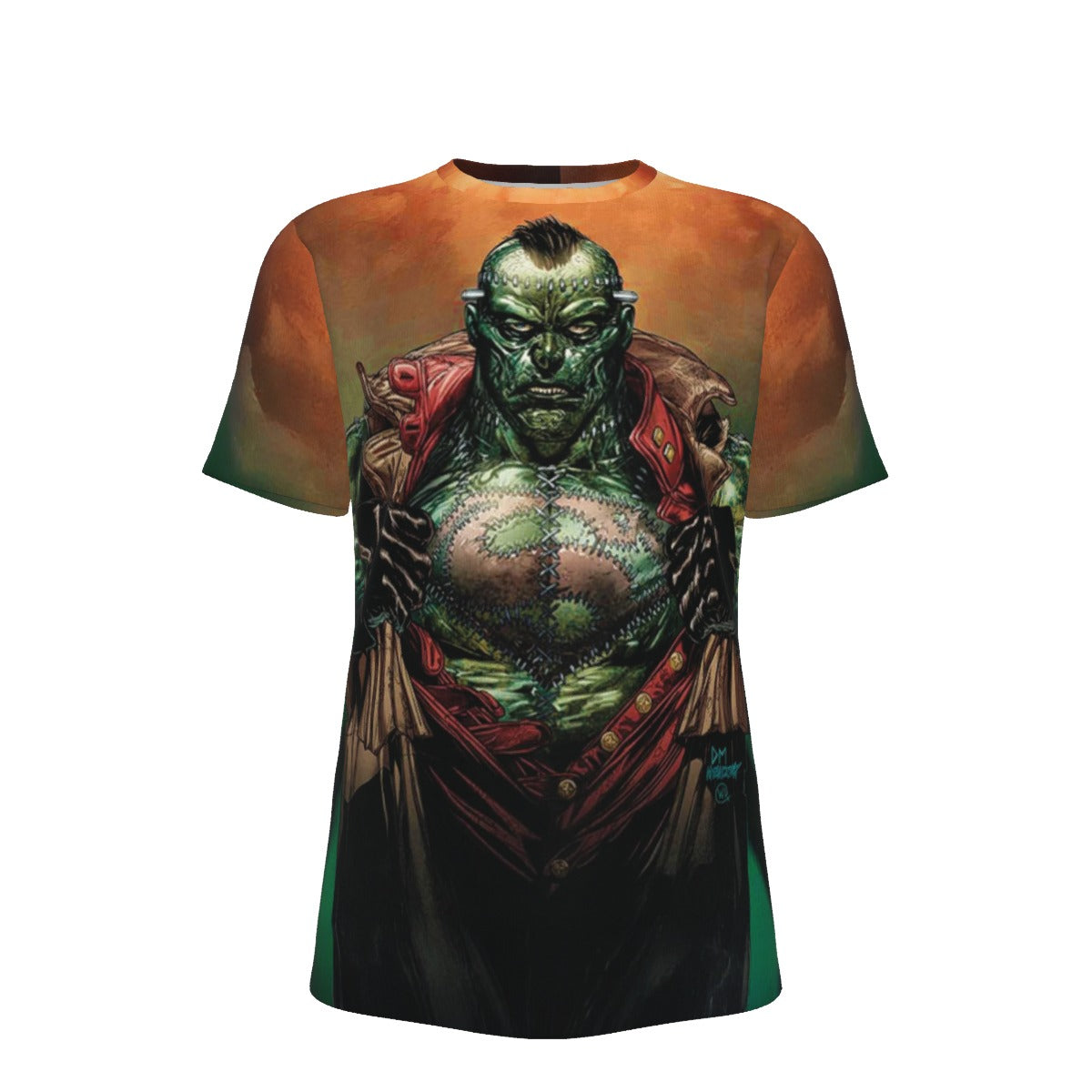 FRANKENSTEIN All Over Print Shirt & Tank Top -DOUG MAHNKE ART