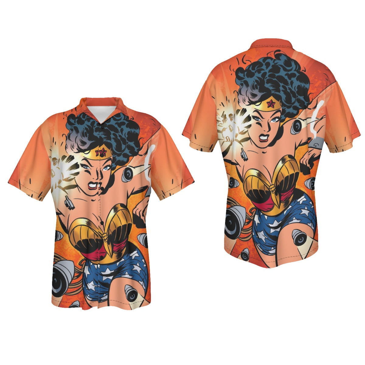 WONDER WOMAN  NEW FRONTIER All Over Print Shirt & Tank Top - DARWYN COOKE ART