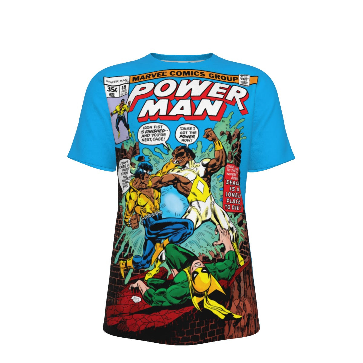 LUKE CAGE POWERMAN 49  Over Print Shirt & Tank Top