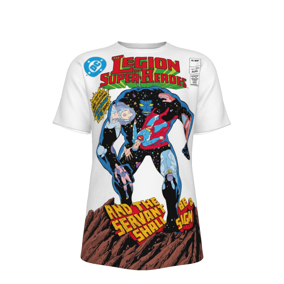 LEGION OF SUPERHEROES 290  All Over Print Shirt & Tank Top -THE GREAT DARKNESS SAGA