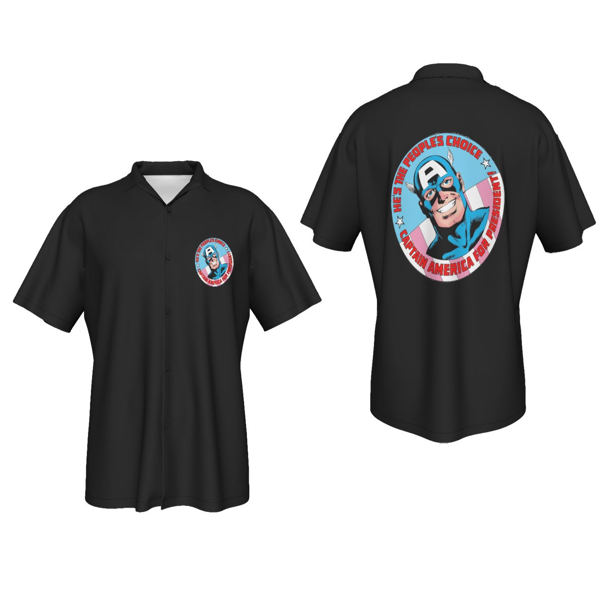 CAPTAIN AMERICA FOR PRESIDENT All Over Print Shirt & Tank Top