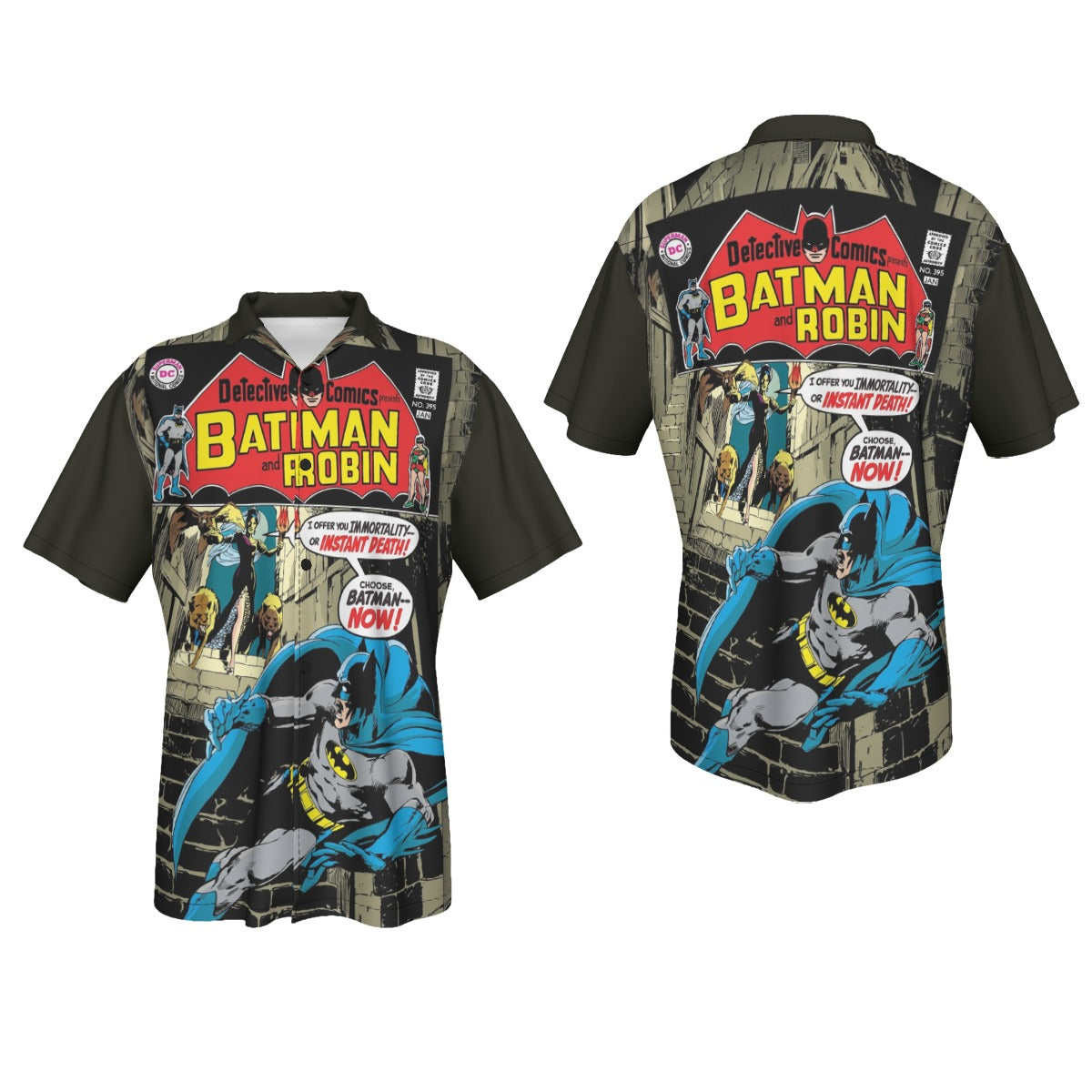 DETECTIVE 395 All Over Print Shirt & Tank Top