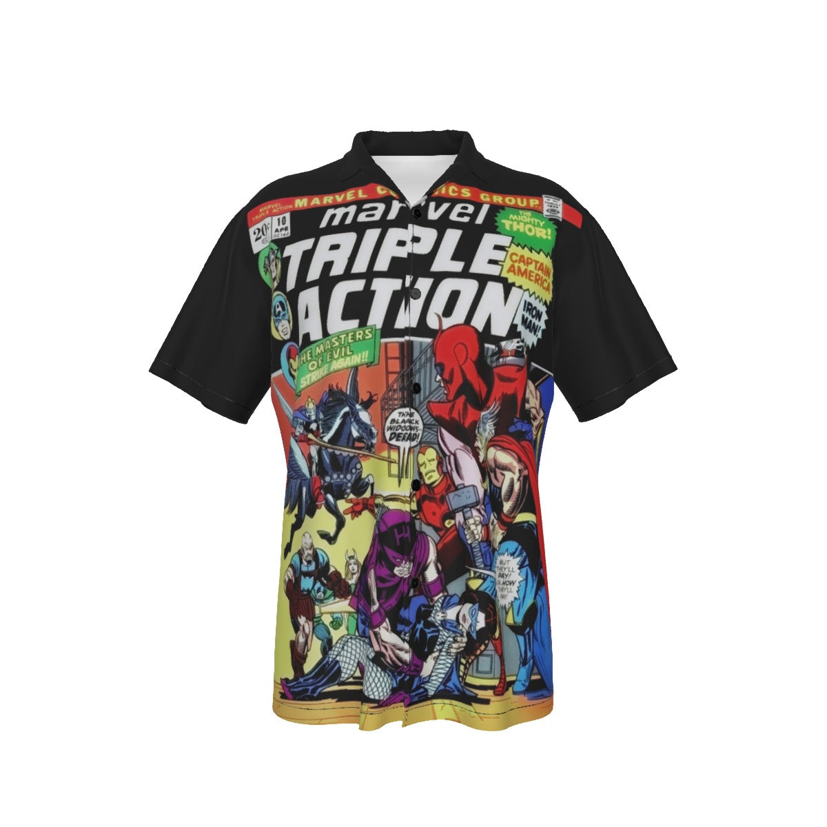 MARVEL TRIPLE ACTION 10 All Over Print Shirt & Tank Top