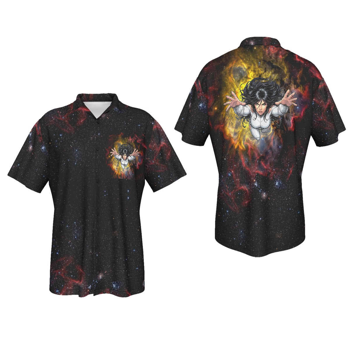 PHANTOM GIRL RUSH All Over Print Shirt & Tank Top - LEGION RUSH SERIES - ORIGINAL ART