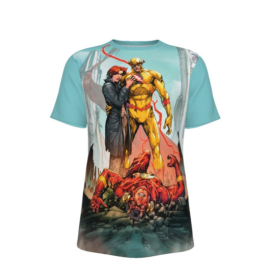 FLASH 25 V5 ALL OVER PRINT SHIRT AND TANK TOP - REVERSE FLASH
