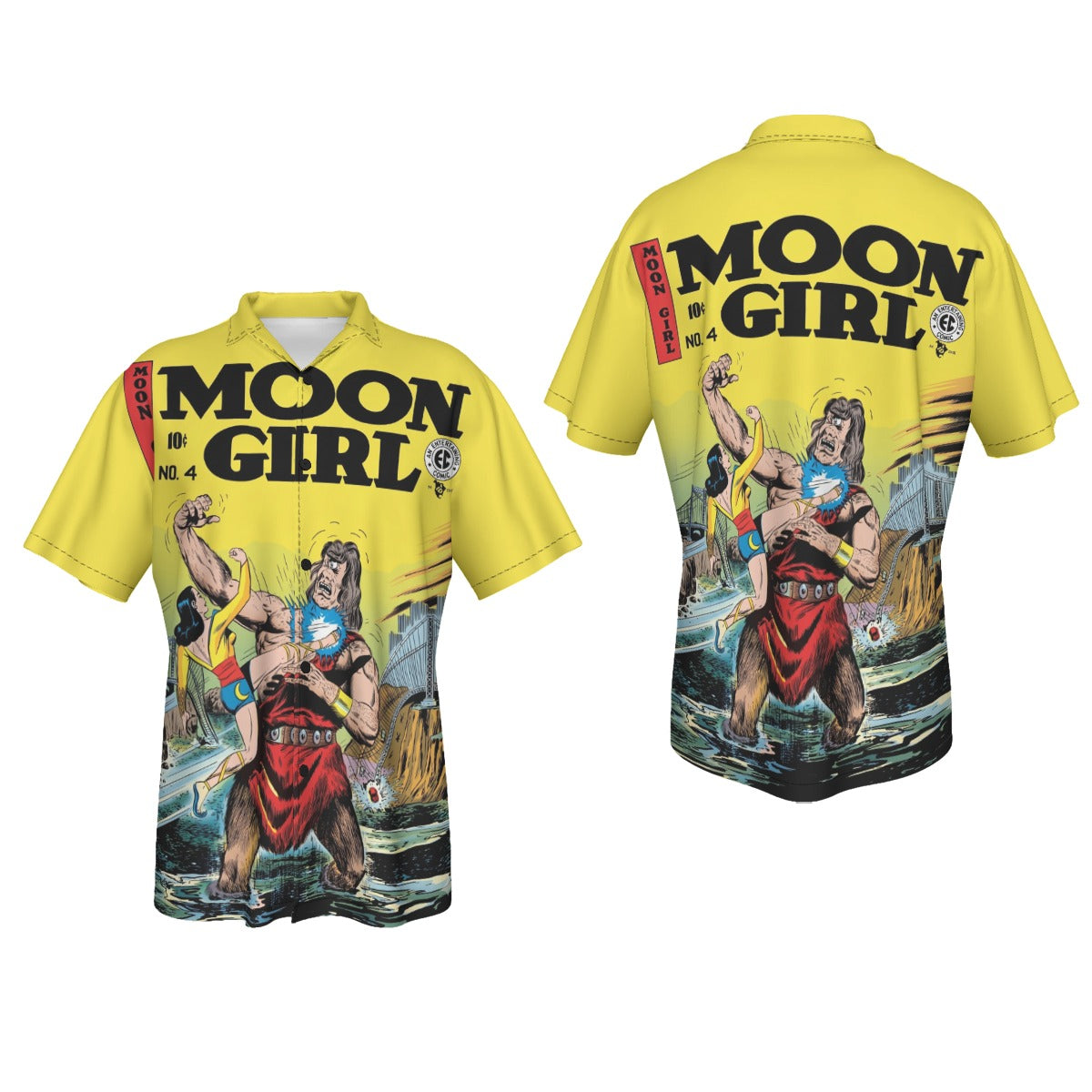 MOON GIRL  All Over Print Shirt & Tank Top-