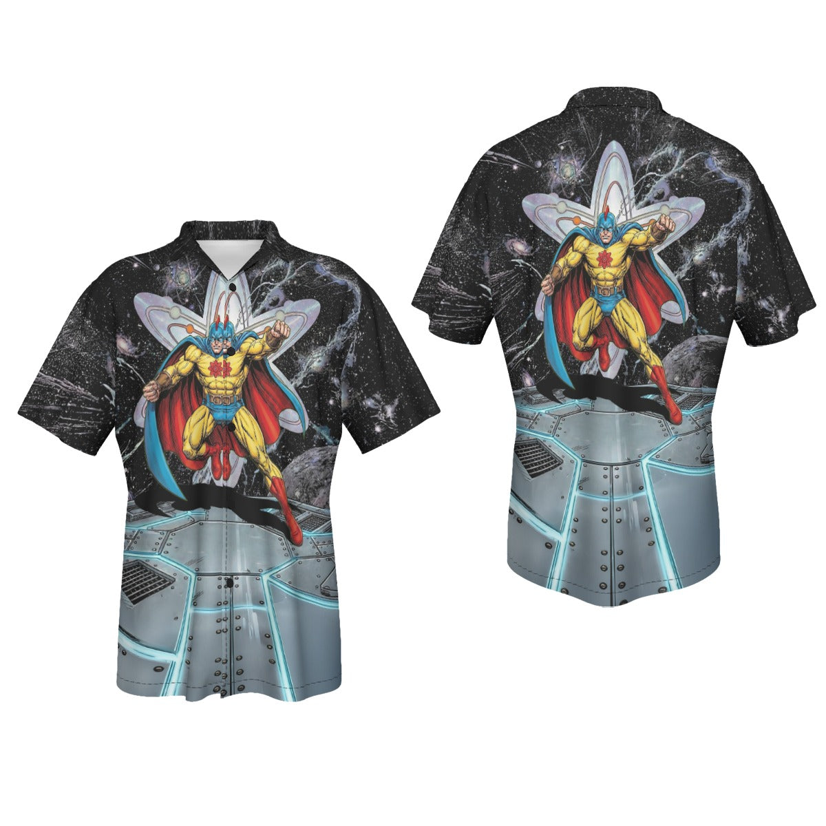 GOLDEN AGE ATOM GO All Over Print Shirt & Tank Top - ORIGINAL ART