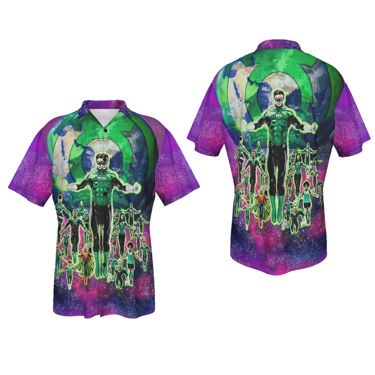 HAL AND THE GREEN LANTERNS OF EARTH All Over Print Shirt & Tank Top