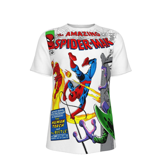 SPIDERMAN 21 ALL OVER PRINT SHIRT AND TANK