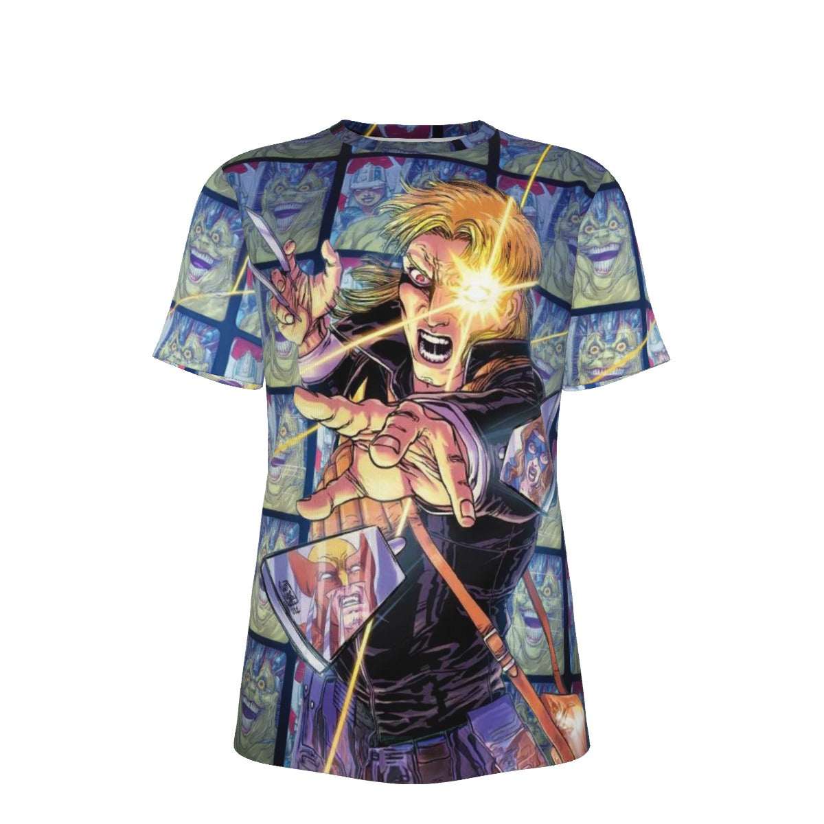 XMEN: LEGENDS 4-LONGSHOT  All Over Print Shirt & Tank Top - ARTHUR ADAMS ART