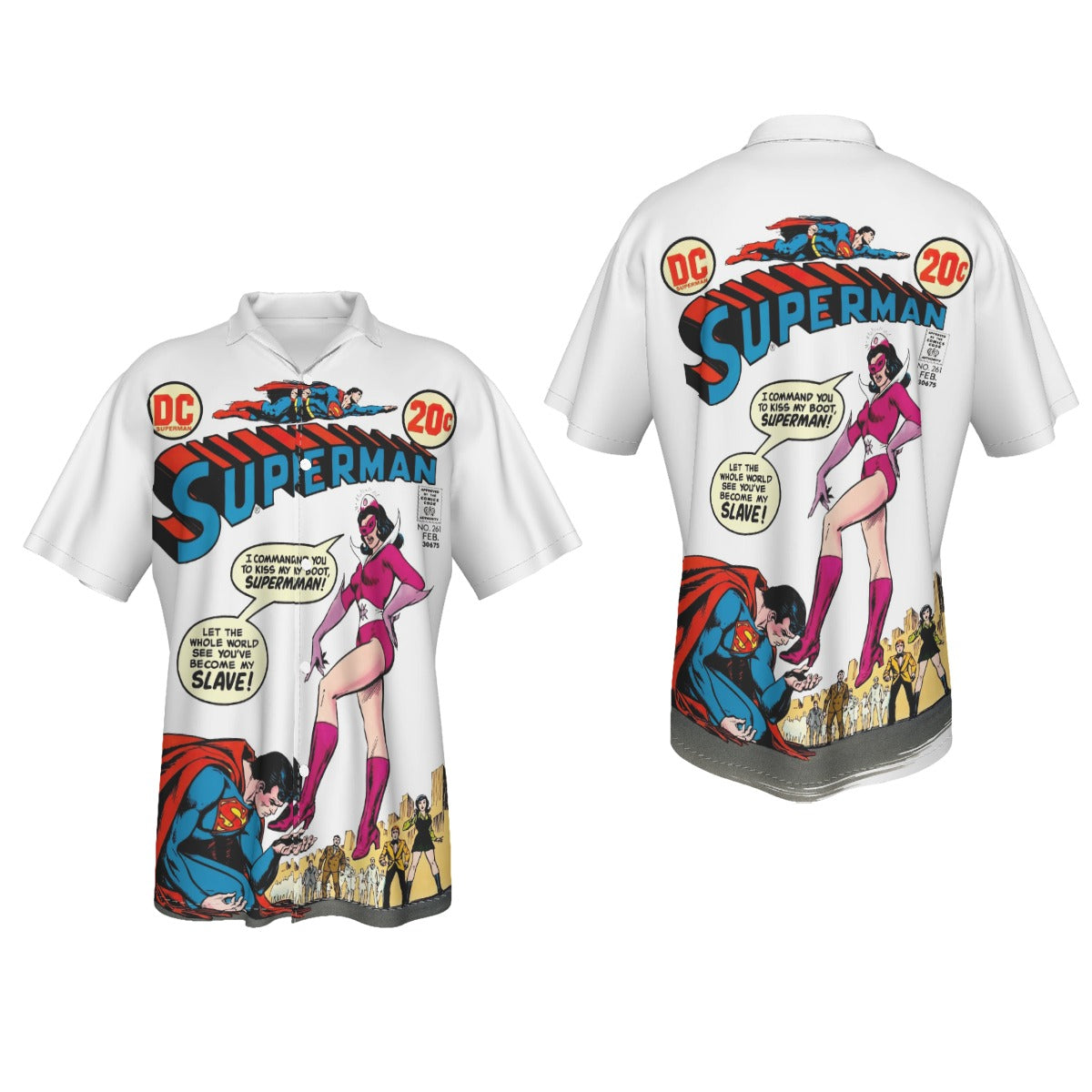SUPERMAN 261 Over Print Shirt & Tank Top